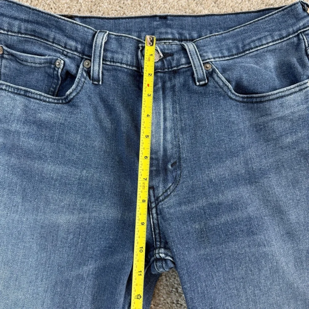Levis 514 Jeans Mens 33x30 Medium Wash Blue Denim Regular Straight Pants Casual